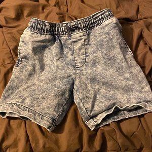 Boys / girls acid wash shorts